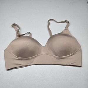 Warners Women Bra 36B Beige T Shirt Wireless Multiway Adjustable Strap